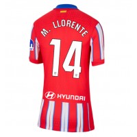 Dres Atletico Madrid Marcos Llorente #14 Domáci pre Ženy 2024-25 Krátky Rukáv